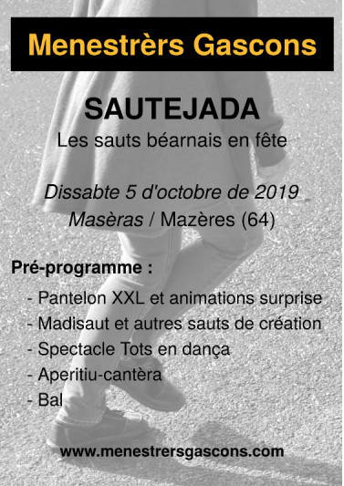 Pre-flyer Sautejada 2019